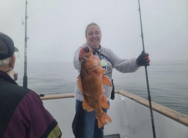 A day of deep sea fishing with the association